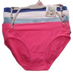 ICY HAT LINGERIE Pack of 4 seamless Bikinis, various colors, Size M